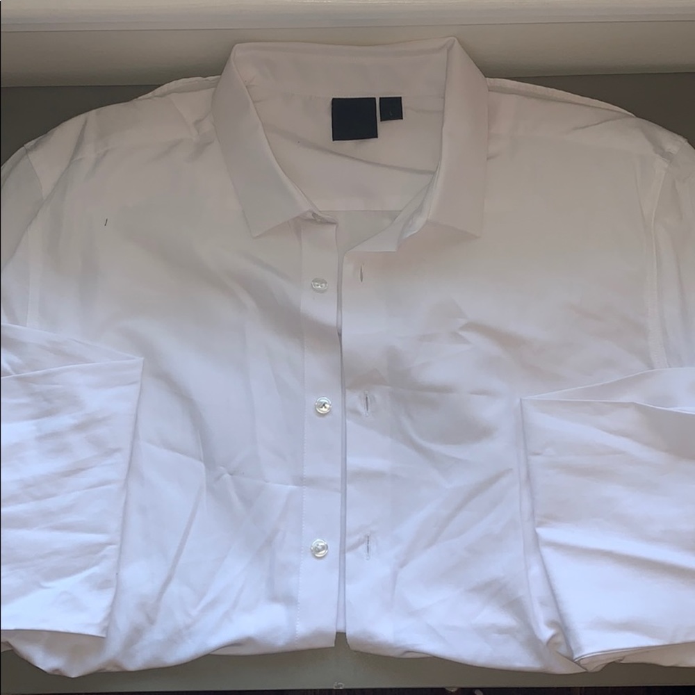 Men’s White Dress Shirt Asos Large